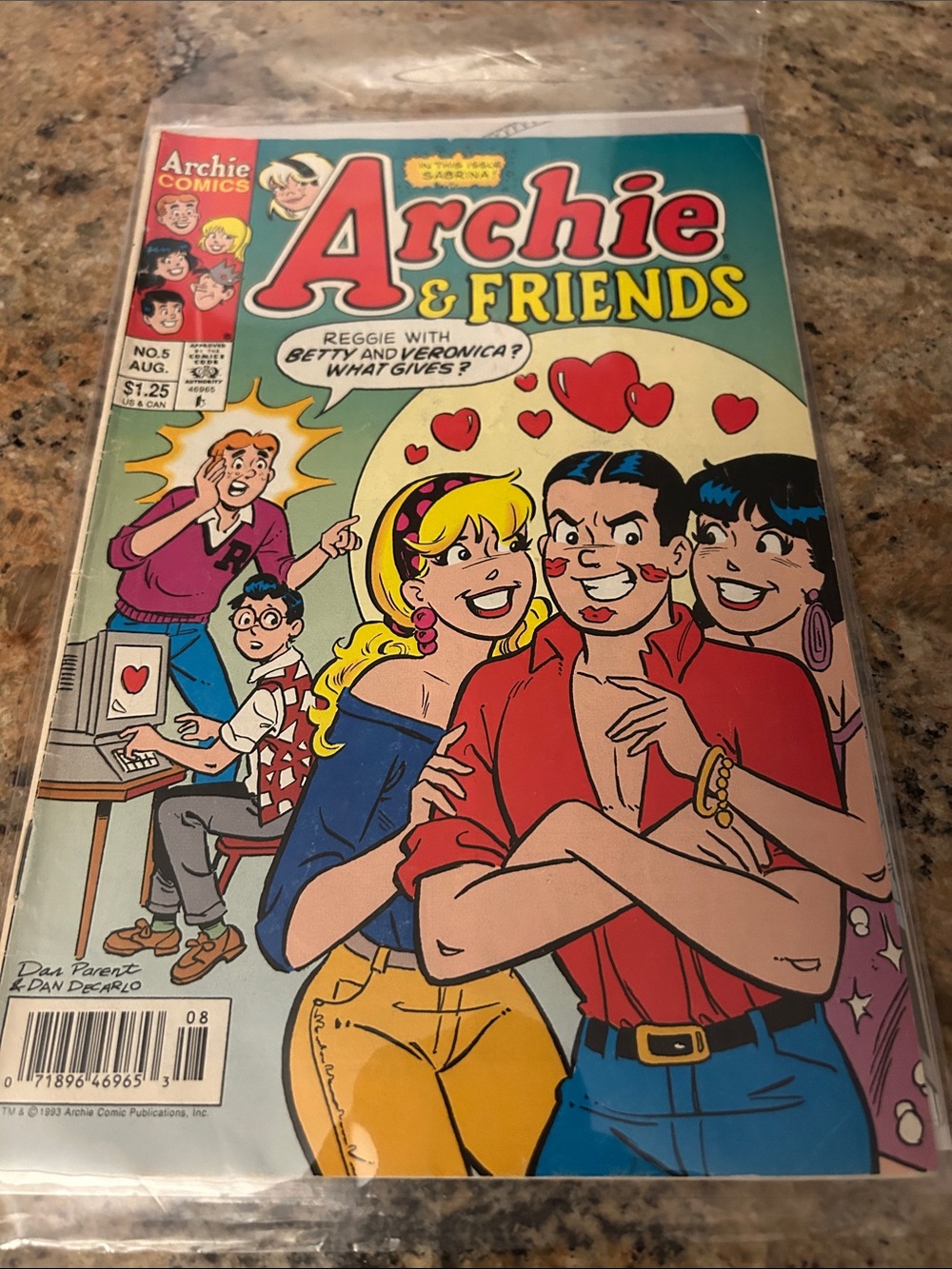 Archie & Friends Comic Book 1993 and Archie Marries Veronica part 1